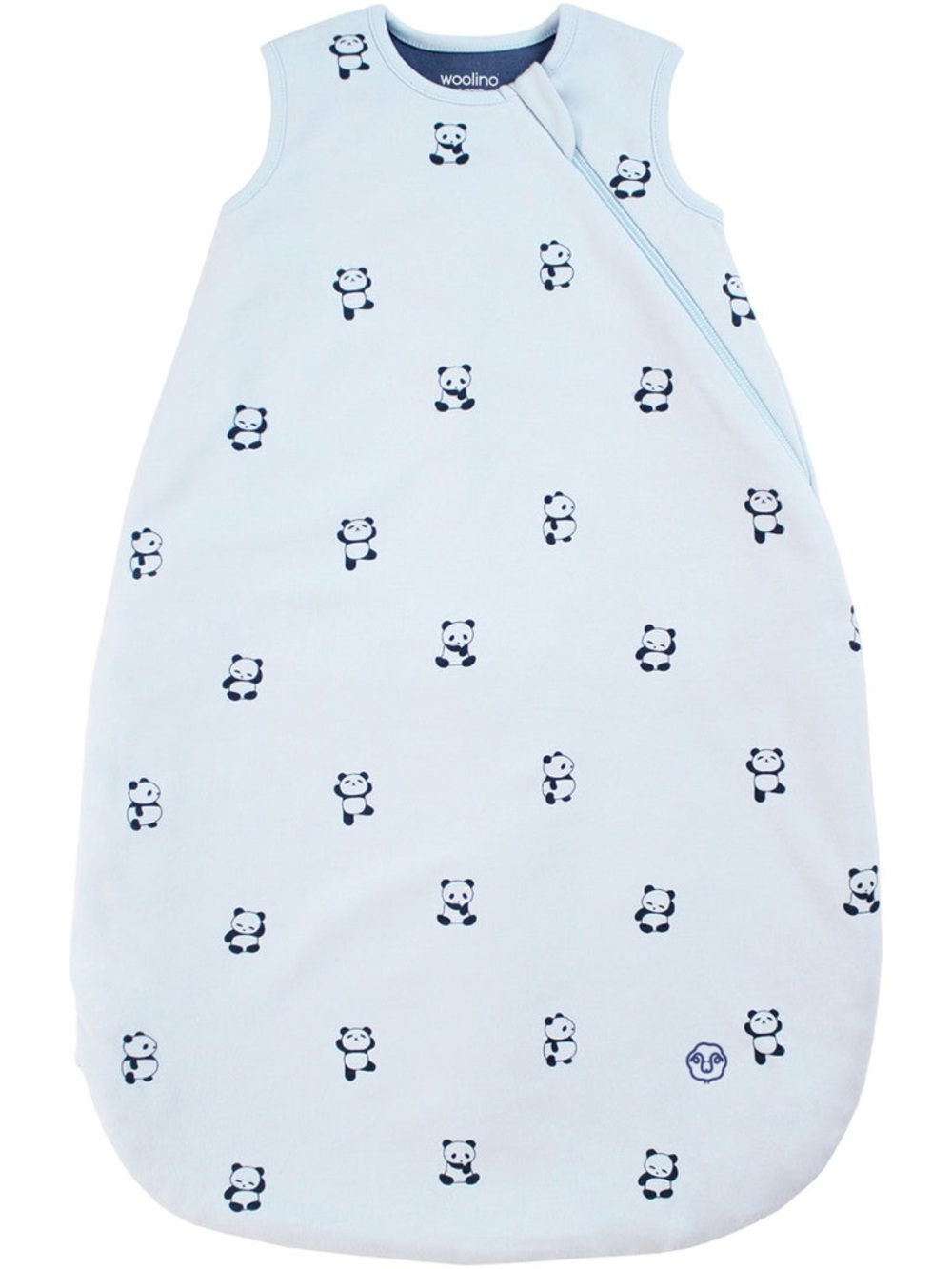 Woolino 4 Season® Classic Baby Sleeping Bag, Merino Wool & Organic Cotton (0-6M)